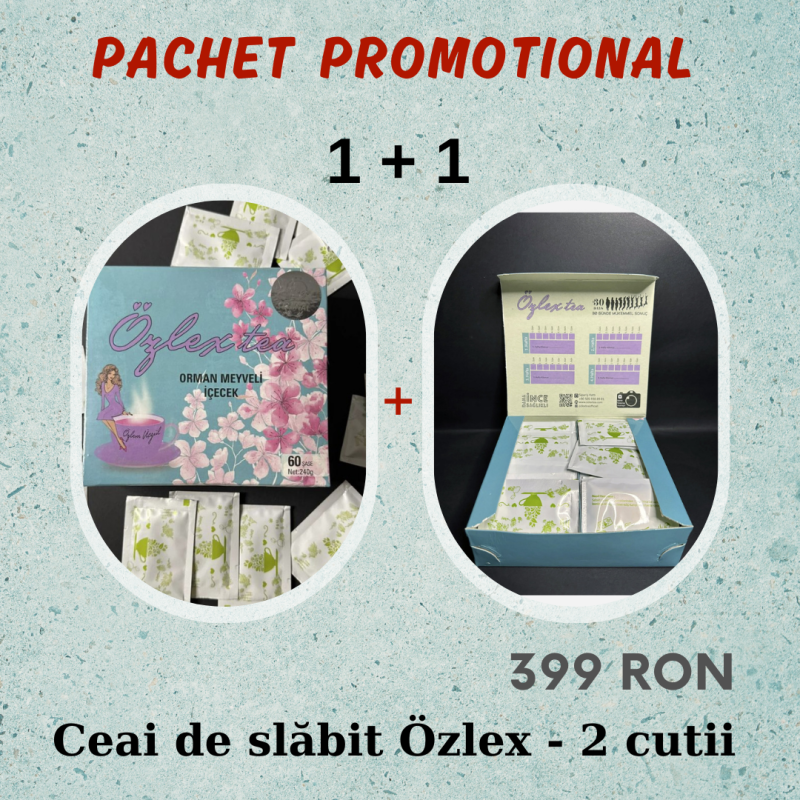 Pachet promotional - Ceai de slăbit Özlex - 2 cutii